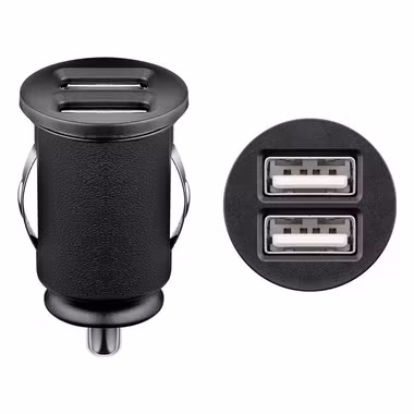 AMPIRE USB-Ladeadapter Duo 12/24V > 2x USB (max. 2.1A)