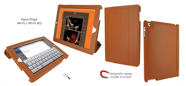 PielFrama iPad 2/3 Smart Case brown