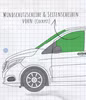 Fahrerhaus-Isolierung - Magnet-Thermomatte für Mercedes-Benz Marco Polo, Horizon, Activity (W447) & Mercedes-Benz V-Klasse / Vito ab BJ2014 (Grau) | Schwarz