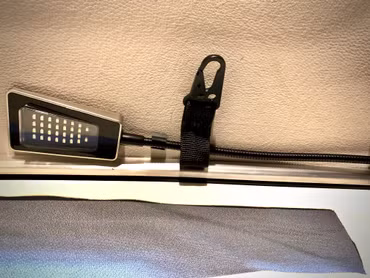 Praktischer Dach Aufhänger mit Karabiner für Mercedes-Benz Marco Polo (W447) ab BJ2014