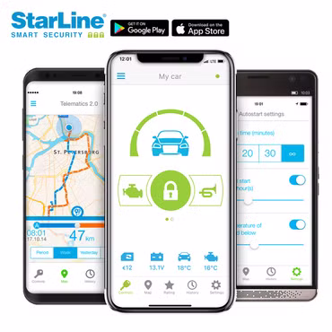 Die Starline Can-Bus Alarmanlage mit Wegfahrsperre, zwei TAGs, 4G Modem, GPS inklusive Montage in den Mercedes-Benz Marco Polo