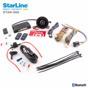 The Starline Can-Bus alarm system with immobiliser, two TAGs, 4G modem, including installation in the Mercedes-Benz Marco Polo