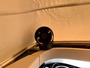 USB Ventilator für Dachbett oder Küchenzeile im Mercedes-Benz Marco Polo 