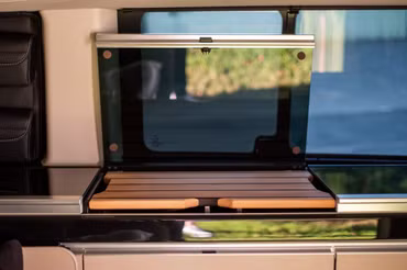 Cutting board, storage board, worktop, tray for camping in ship's floor look for Mercedes-Benz Marco Polo (W447) from 2014 onwards