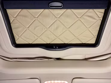 Isolation du toit ouvrant -matelas thermique pour Mercedes-Benz Marco Polo, Horizon, Activity (W447) & Mercedes-Benz Classe V / Vito à partir de BJ2014 (Beige) | Noir