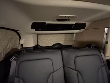 Kit d'isolation de l'espace habitable - tapis thermique pour Mercedes-Benz Marco Polo avec cuisine (W447) à partir de BJ2014, matériel de montage inclus (Beige) | Noir