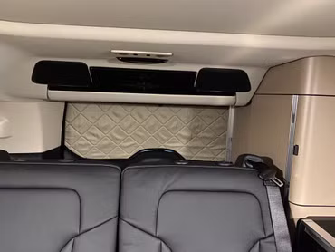 Kit d'isolation de l'espace habitable - tapis thermique pour Mercedes-Benz Marco Polo avec cuisine (W447) à partir de BJ2014, matériel de montage inclus (Beige) | Noir