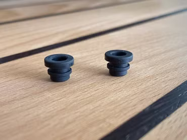 Support en caoutchouc pour cuisinière / plaque de cuisson (2 pièces) pour Mercedes-Benz-Benz Marco Polo W447 
