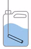 Chauffe-eau pour réservoir d'eau fraîche ou bidon 12 volts 75 watts, régulation thermostatique 37 - 40 degrés
