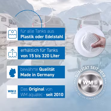 Silbernetz Wasserkonservierung für Mercedes-Benz Marco Polo Wassertank