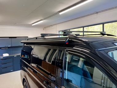Dachreling auf Mercedes-Benz Marco Polo Mopf2 Dach - Reling für Mercedes-Benz Marco Polo, Horizon, Activity ab Baujahr 2004 W639 & W447