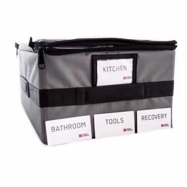 The perfect bag for the rear extension in the Marco Polo - FLAT PACK STORAGE BOX - FROM FRONT RUNNER