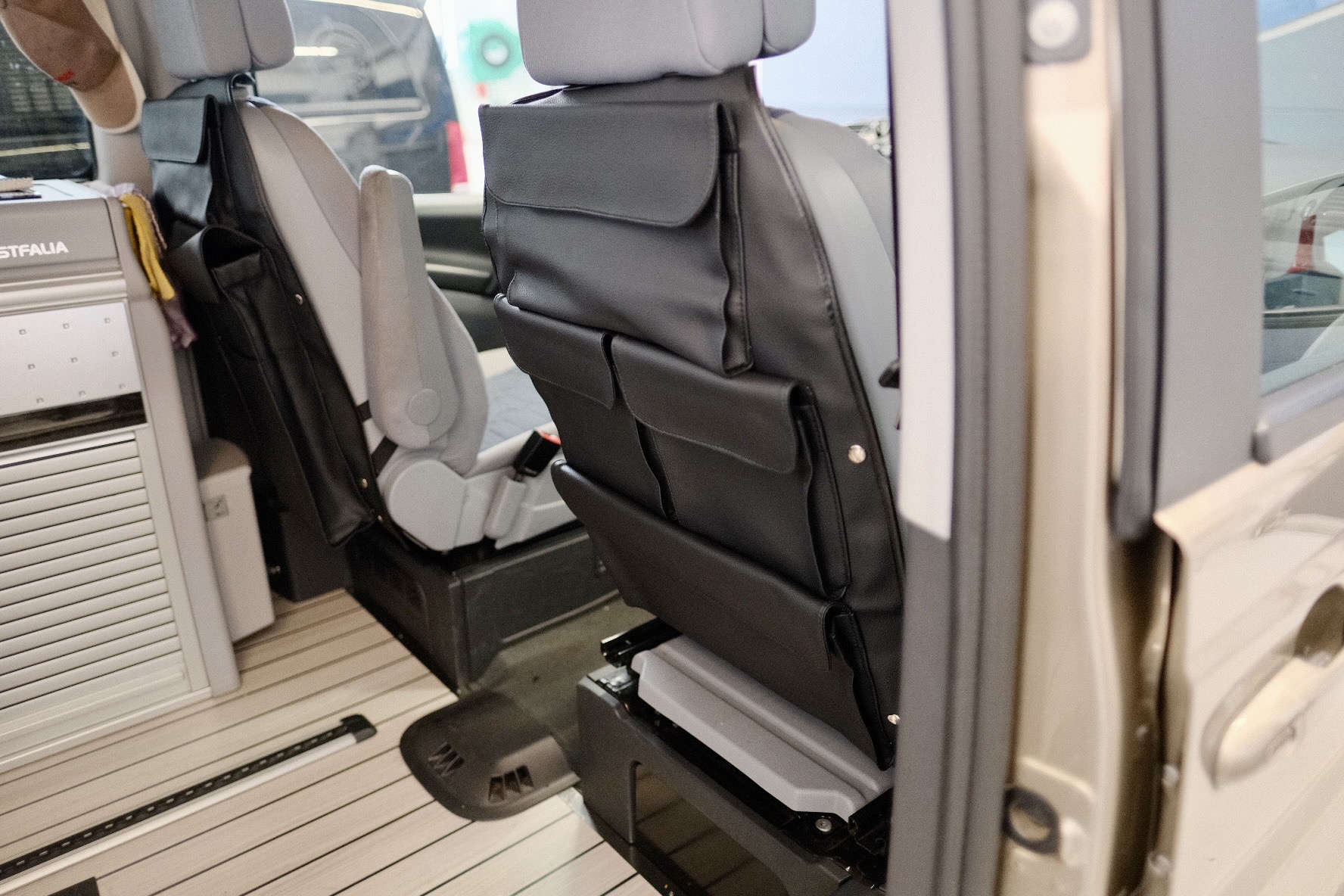 Autositz Organizer Mercedes Vito W639 W447 – Rückenlehnenschutz Schwarz 2003-2023