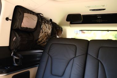 Sac à vitres avec quatre poches amovibles pour Mercedes-Benz Marco Polo, Horizon, Activity, Classe V W447 & Viano Marco Polo W639
