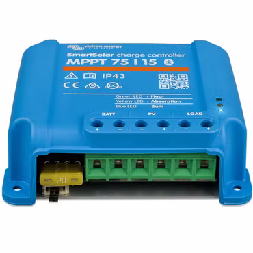 Victron Energie MPPT Smart Solar charge controller - MPPT SmartSolar 75/15 including Bluetooth and smartphone app