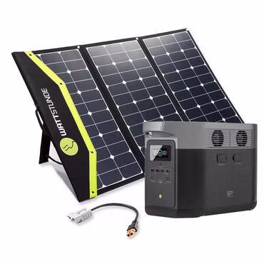 EcoFlow DELTA MINI Powerstation Set avec sac solaire au choix pour le Mercedes-Benz Marco Polo Horizon et Activty SunFolder HT de 200 watts