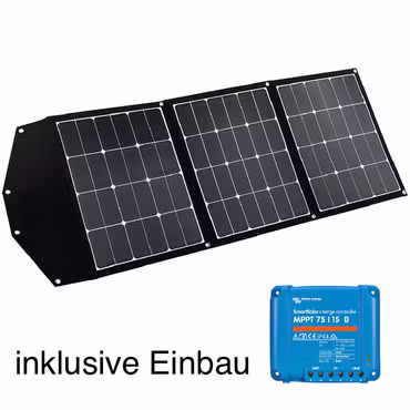 Die mobile Solaranlage inklusive Einbau für den Mercedes-Benz Marco Polo, Horizon, Activity, Viano ab BJ2004. Autark Solarstrom für Ihren Campervan 140 Watt
