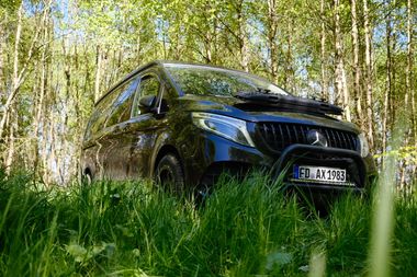 Grille de calandre Panamericana Optik pour Mercedes-Benz Vito, Classe V, Marco Polo, Horizon, Activity