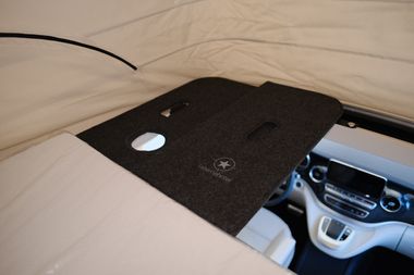 Schlafraumverlängerung & Aufstiegshilfe für das Aufstelldach | Dachbett im Mercedes-Benz Marco Polo, Horizon, Activity W447 & Viano Marco Polo W639