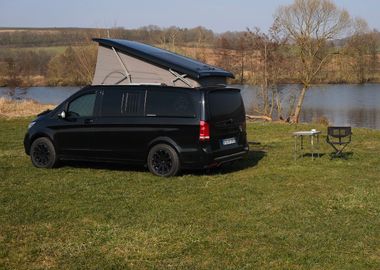 Réglage manuel du niveau par App pour camper pour Mercedes-Benz classe V W447 avec châssis Airmatic