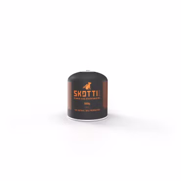 Screw-in cartridge for the Skotti stainless steel barbecue, gas mix of 70% butane and 30% propane for excellent performance