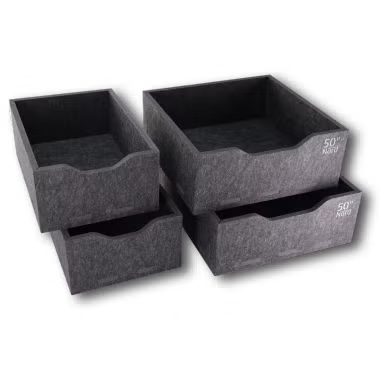 Felt storage boxes for the kitchen cupboard of the Mercedes-Benz Marco Polo with kitchen (2014 - today)