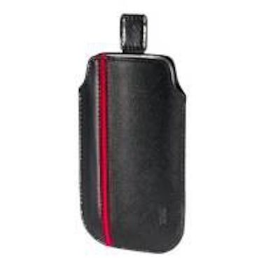 ARTWIZZ 8000-LP-P4-EX-BK Leder-Beutel für Mobiltelefon - Leder - Schwarz - für Apple iPhone 4