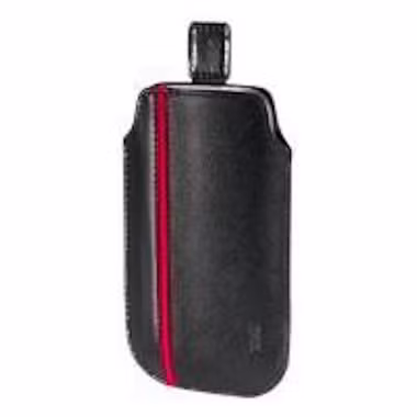 ARTWIZZ 8000-LP-P4-EX-BK Leder-Beutel für Mobiltelefon - Leder - Schwarz - für Apple iPhone 4