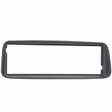 Radioblende für PEUGEOT (206), schwarz