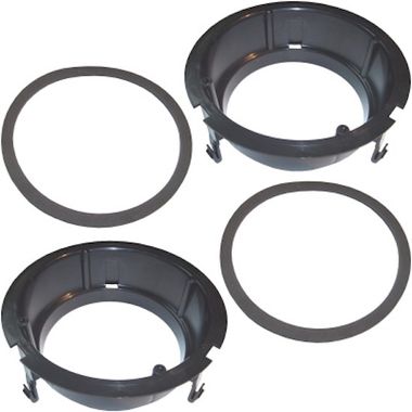 Lautsprecheradapter für MERCEDES (E-Klasse W210), 165mm Lautsprecher Heckablage