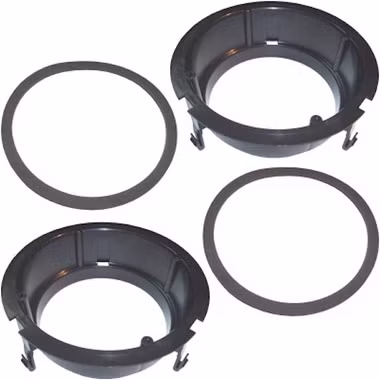 Lautsprecheradapter für MERCEDES (E-Klasse W210), 165mm Lautsprecher Heckablage